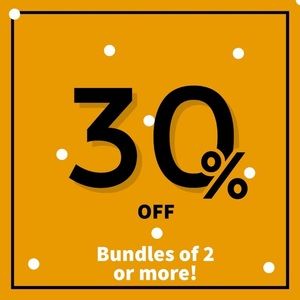 Bundle for 30% off!